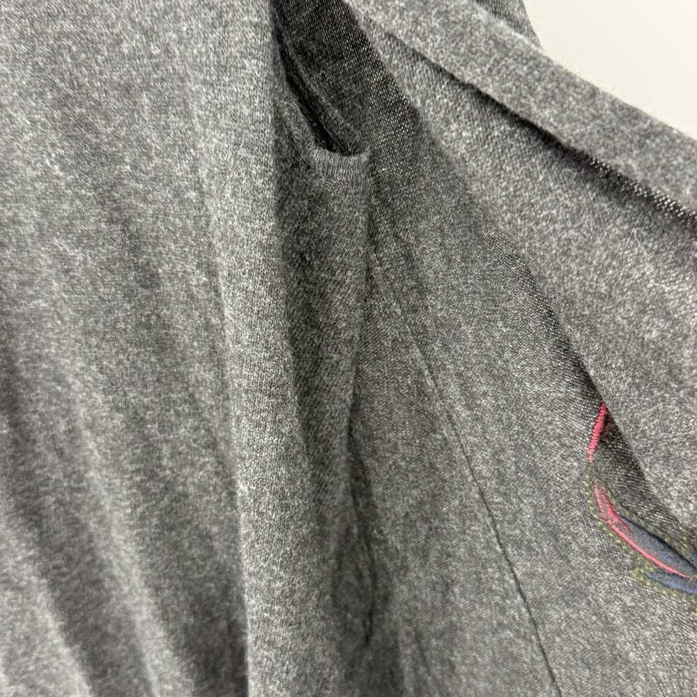 Ralph Lauren Cape Poncho Wool Cashmere Blend Sweater Embroidery Size Large - Picture 3 of 5